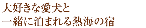 大好きな愛犬と